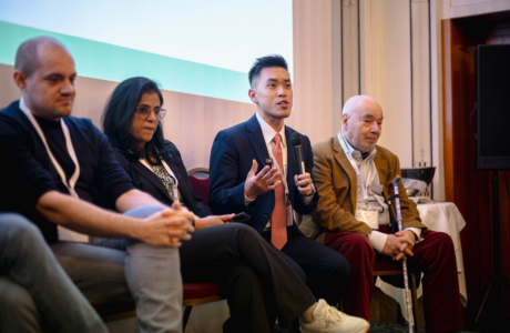 Mr Johnson Neo teaching and contributing to ophthalmic research